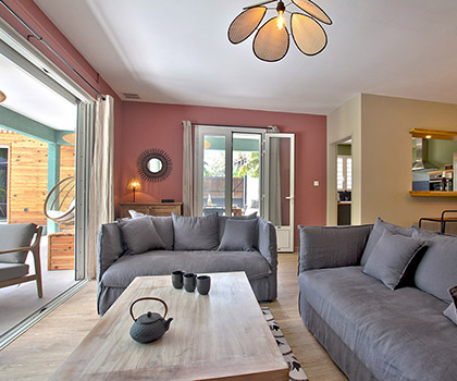 Le salon - Villa Kaz Vavang