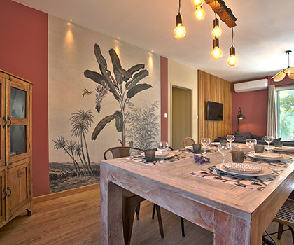 La salle à manger - Villa Kaz Vavang