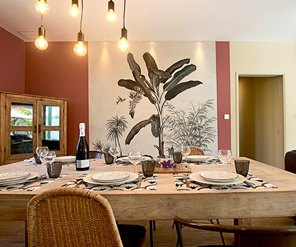 La salle à manger - Villa Kaz Vavang