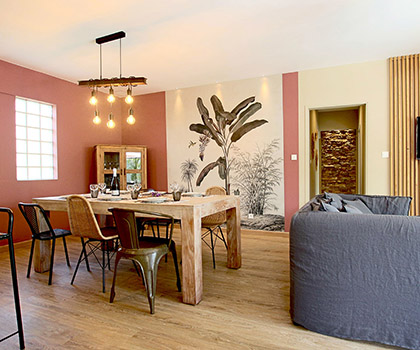 La salle à manger - Villa Kaz Vavang