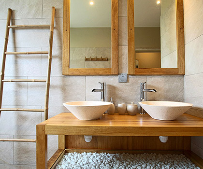 La salle de bain - Villa Kaz Vavang