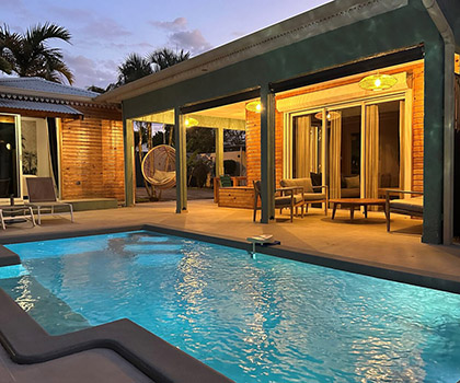 La piscine - Villa Kaz Vavang