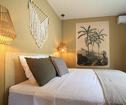 Chambre PALMIER EBOURIFFE- Villa Kaz Vavang